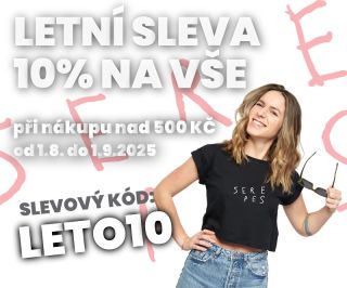 ‼️‼️‼️SLEVOVÝ KÓD: LETO10‼️‼️‼️ . Užij si srpen plný slev! Při nákupu nad 500 Kč získáš slevu 10 % na všechno💪 ! Akce...